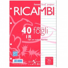 RICAMBIO A4 1R 80GR 40FF PIGNA